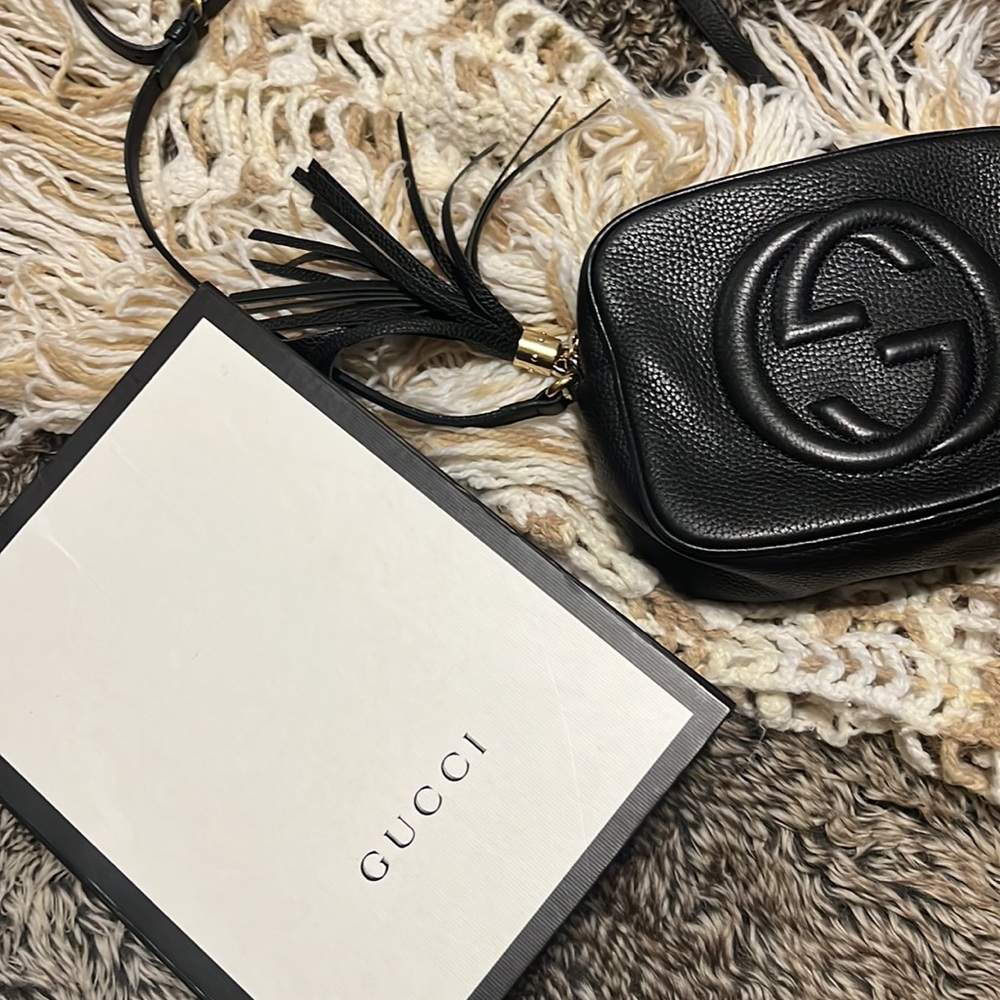 Gucci Soho 📌AUTHENTIC leather cross body bag